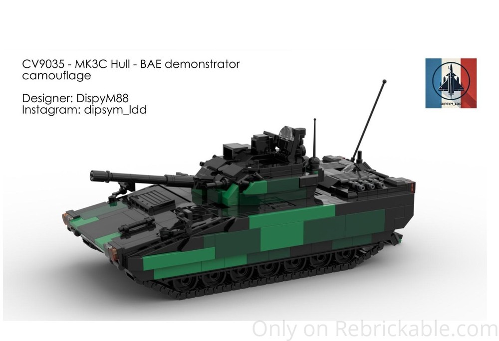 Lego CV90 (MK3 Hull / 35mm)