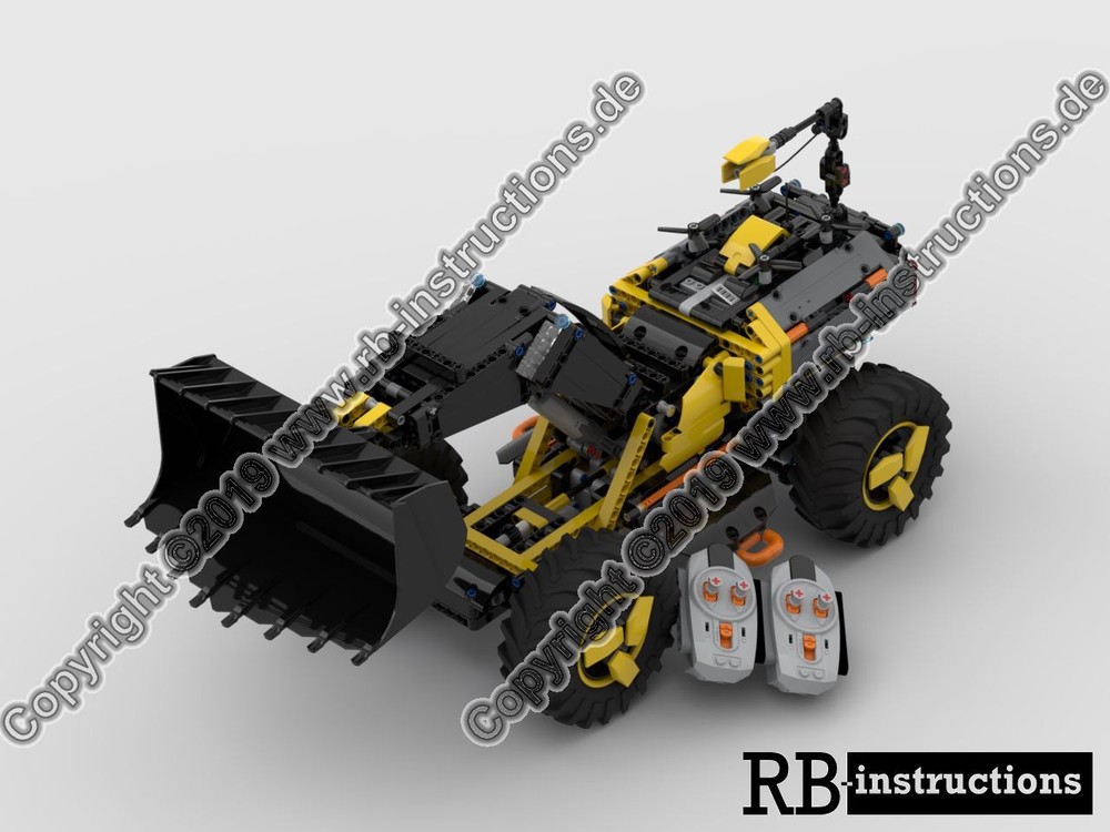 Lego Volvo ZEUX as RC version