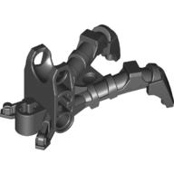 Lego Large Figure Foot, Claw with Ball Socket (Shadow Matoran) / Black