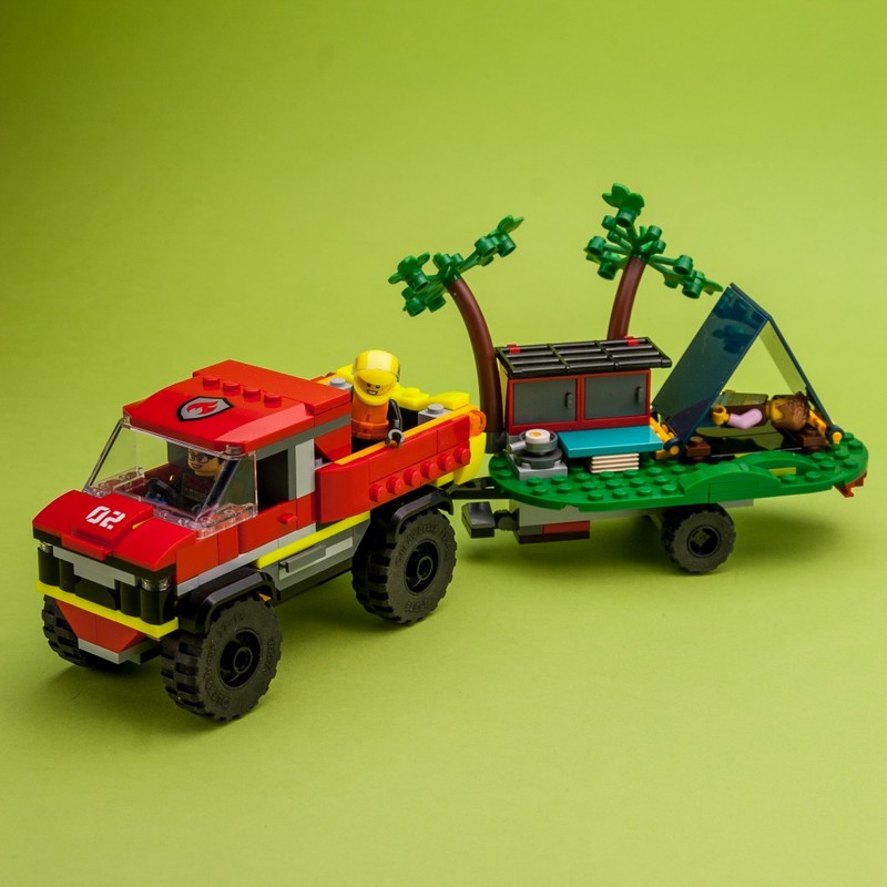 Lego 60412 Holiday Trailer