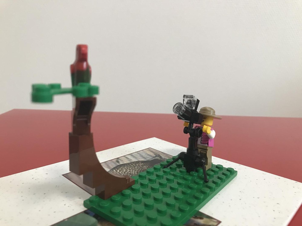 Lego Minifig Scale Camera Tripod