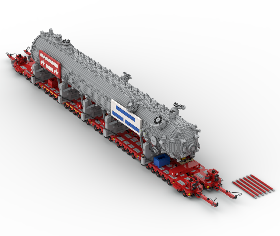 Lego Mammoth-Stud Reactor and Trailer Bundle