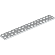 Lego Plate 2 x 16 / White