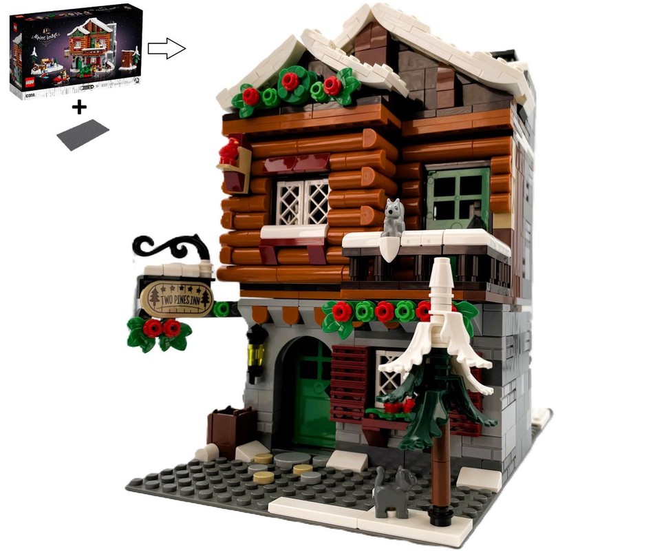 Lego Alpine Lodge Modular Alternate build of 10325