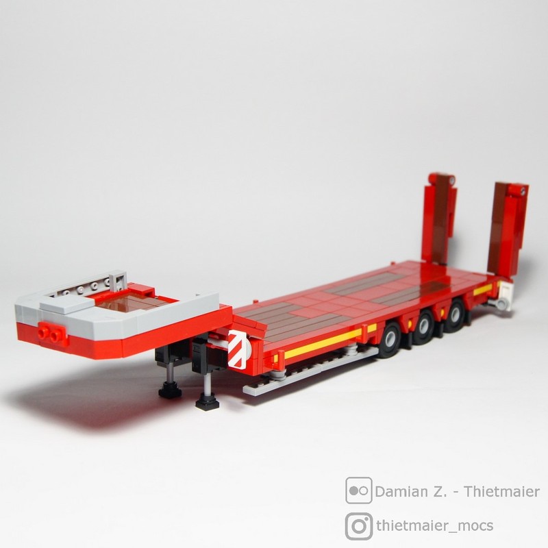 Lego Lowloader semitrailer