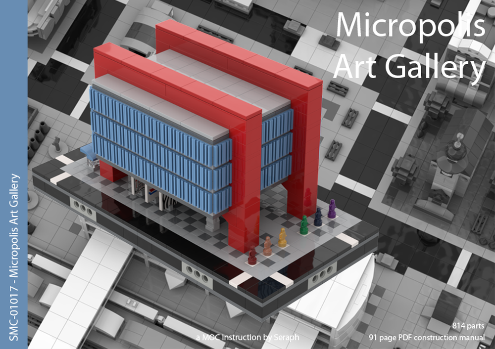 Lego Micropolis Art Gallery