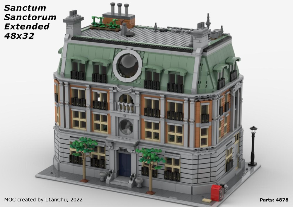 Lego Sanctum Sanctorum Extended 48x32