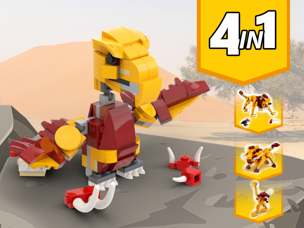 Lego 31112 Eagle Alternative Build