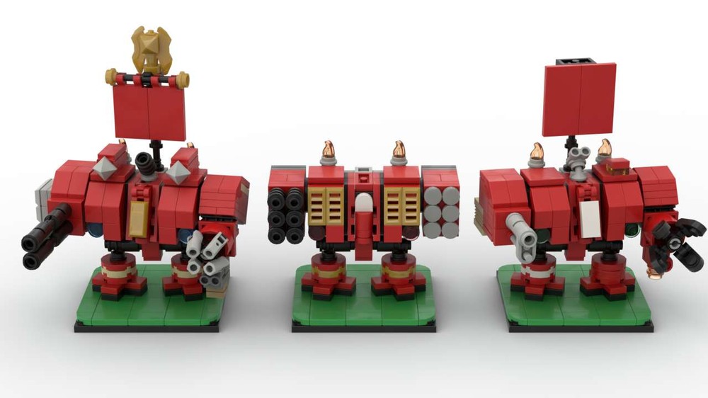 Lego Warhammer 40k Space Marine Dreadnought (mini)