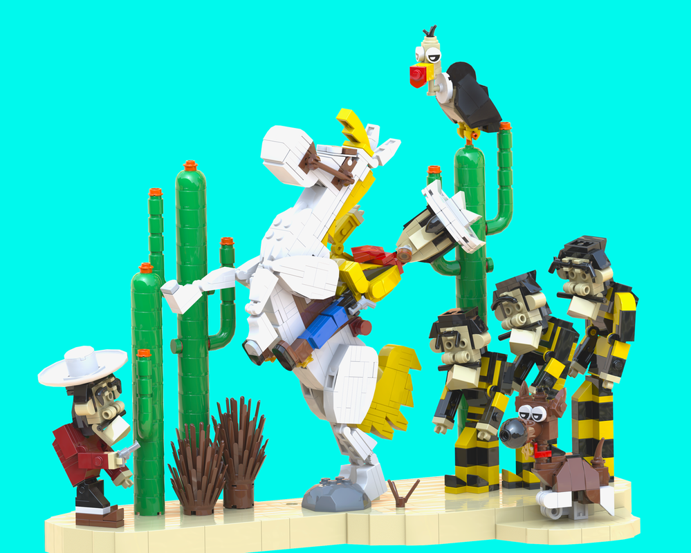 Lego Lucky luke and Dalton