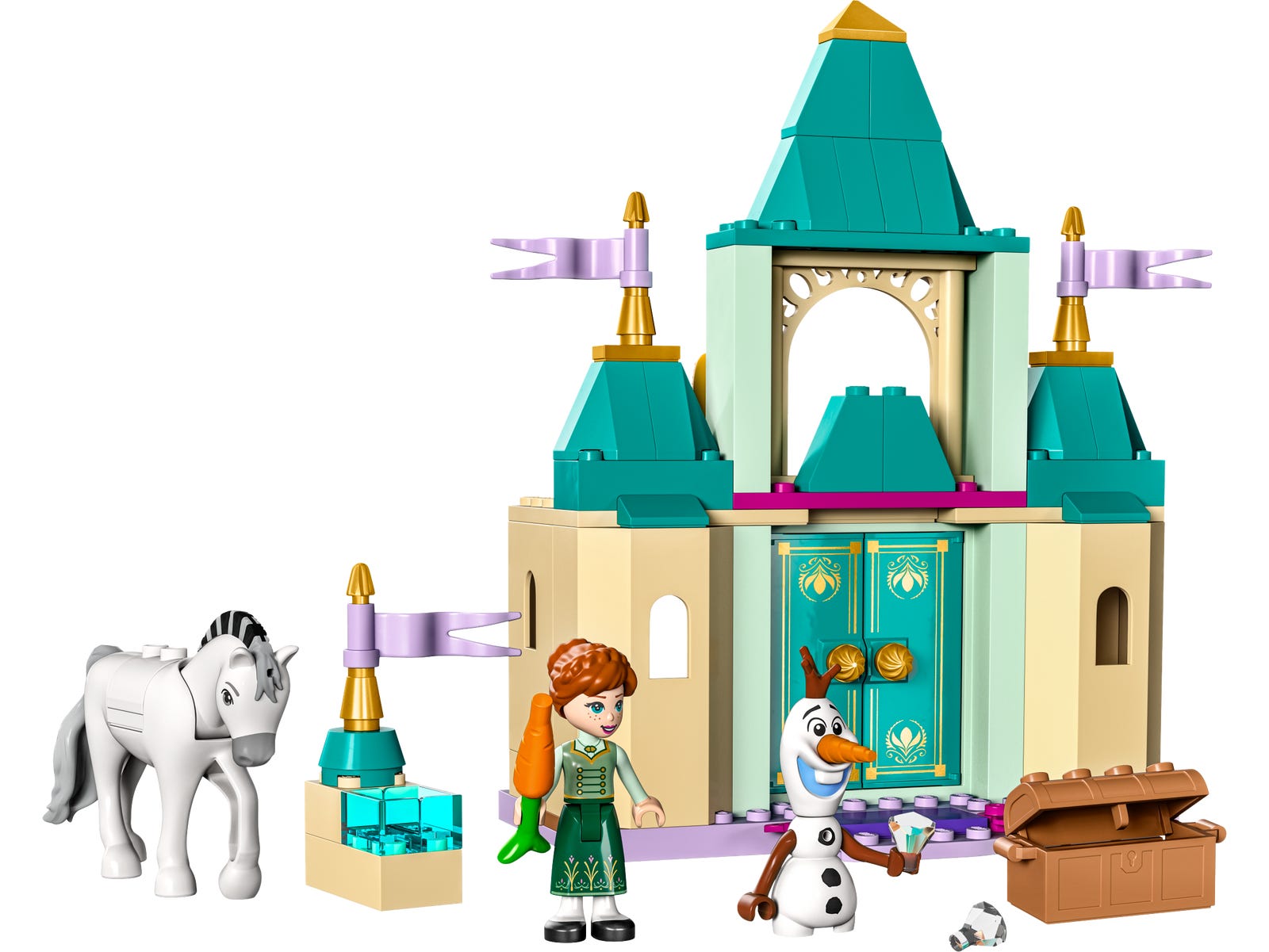 Lego Anna and Olaf's Castle Fun