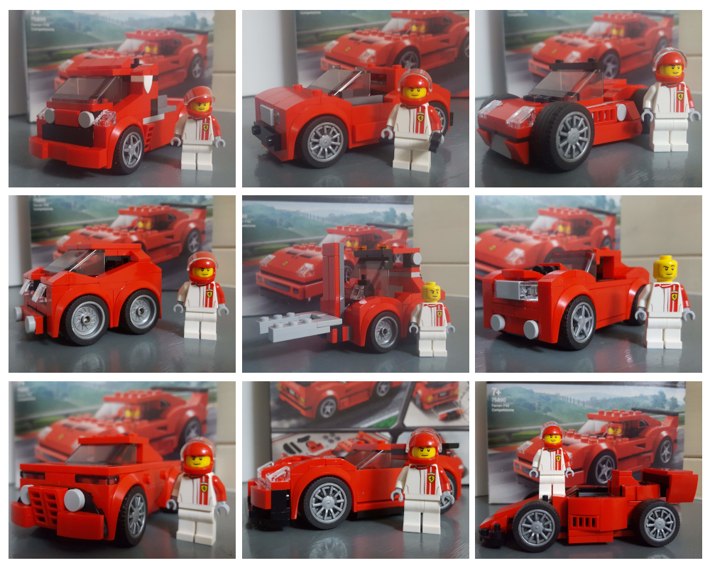 Lego 75890 Instructions Pack 9 in 1