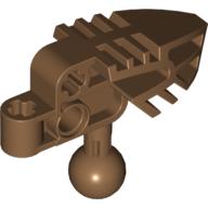 Lego Large Figure Head Connector Block (Vahki) / Light Brown