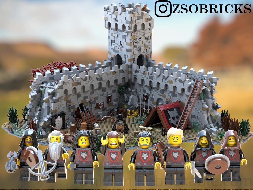 Lego Bandit Camp at the Old Ruins