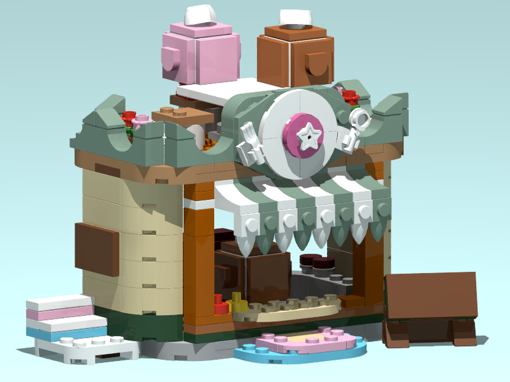 Lego The Waddle Dee Cafe_kirby