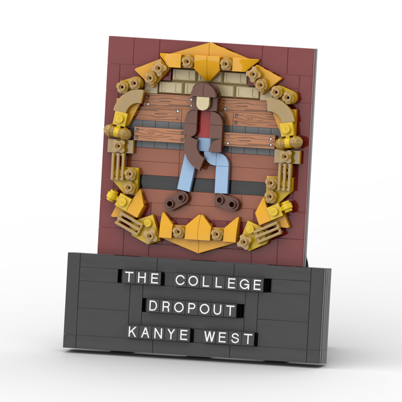 Lego 'The College Dropout' Cover (16x16)