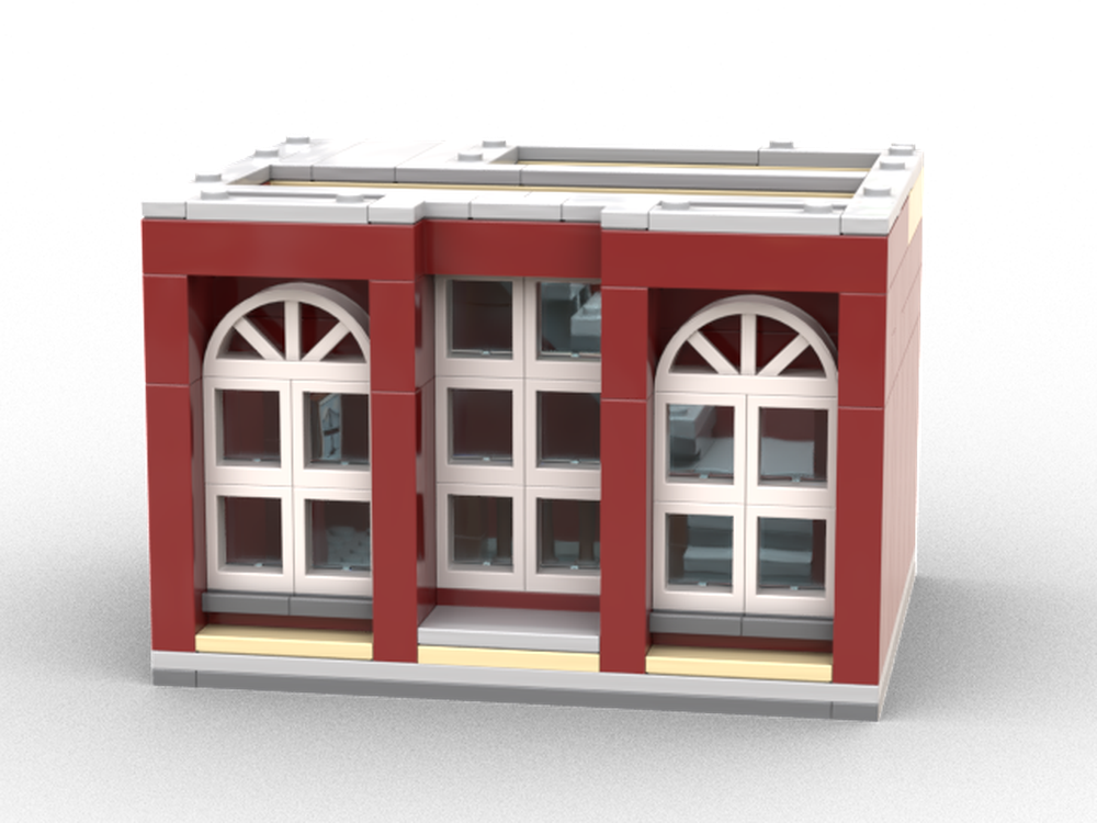 Lego Modular Town Hall - Extra Floor 2