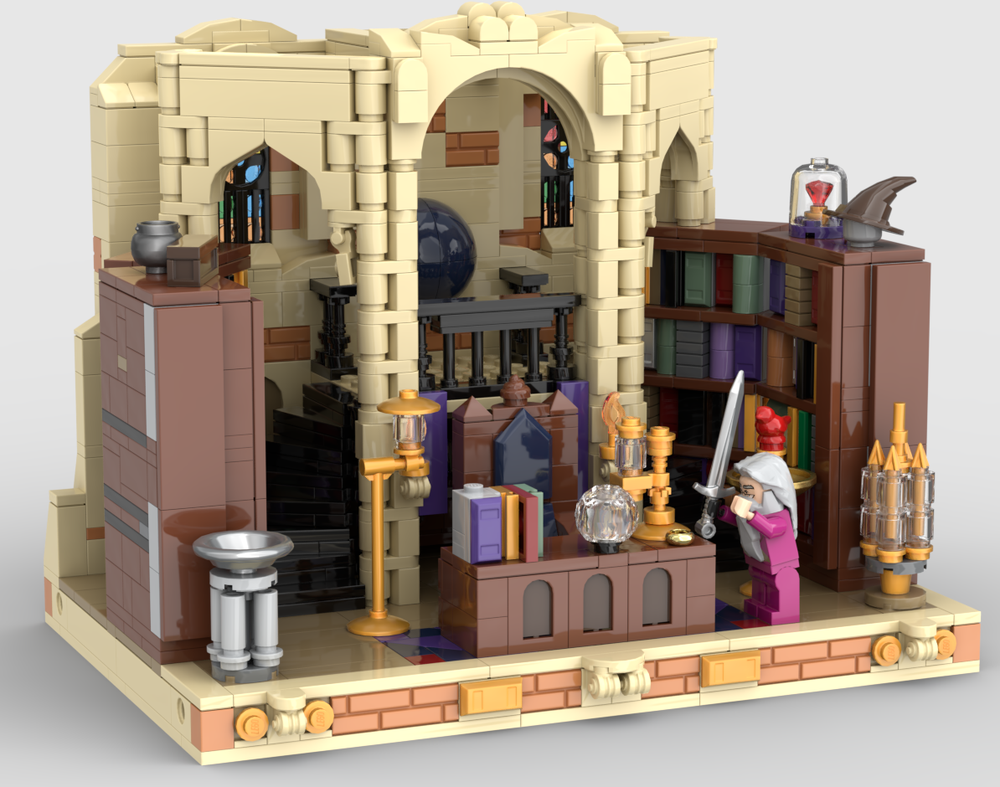Lego HP Diorama - The ring in Dumbledore's office