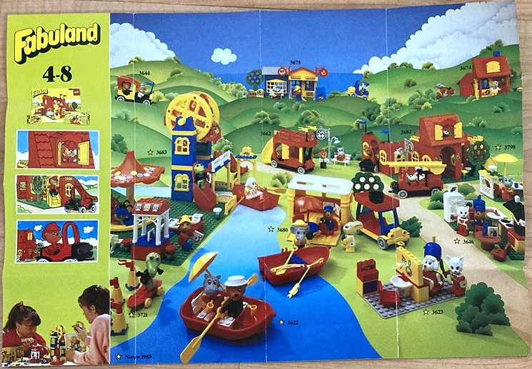 Lego 1988 Mini Fabuland Dutch