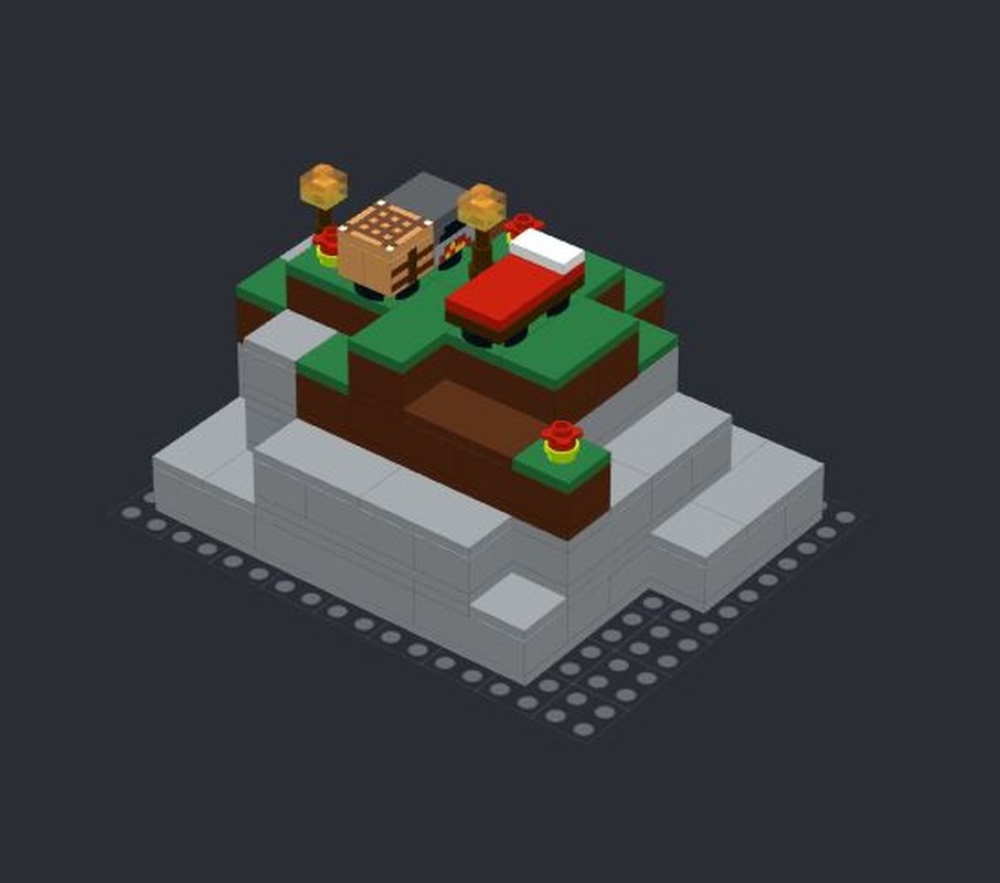 Lego First day of Minecraft