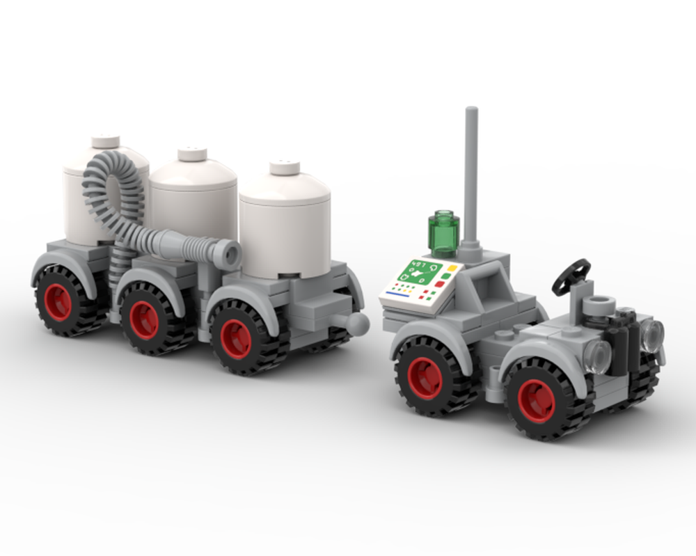 Lego Space Rocket Fuel Transport