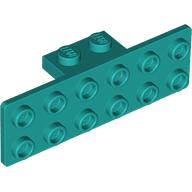 Lego Bracket 1 x 2 - 2 x 6 / Dark Turquoise
