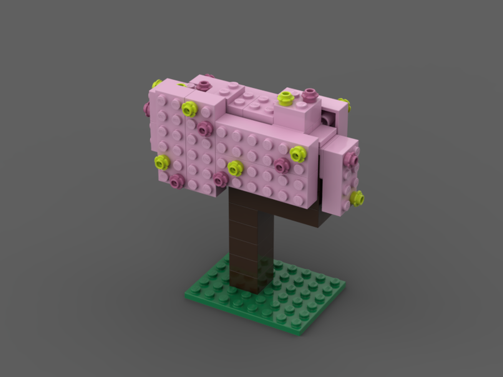 Lego Minecraft Bigger Cherry tree