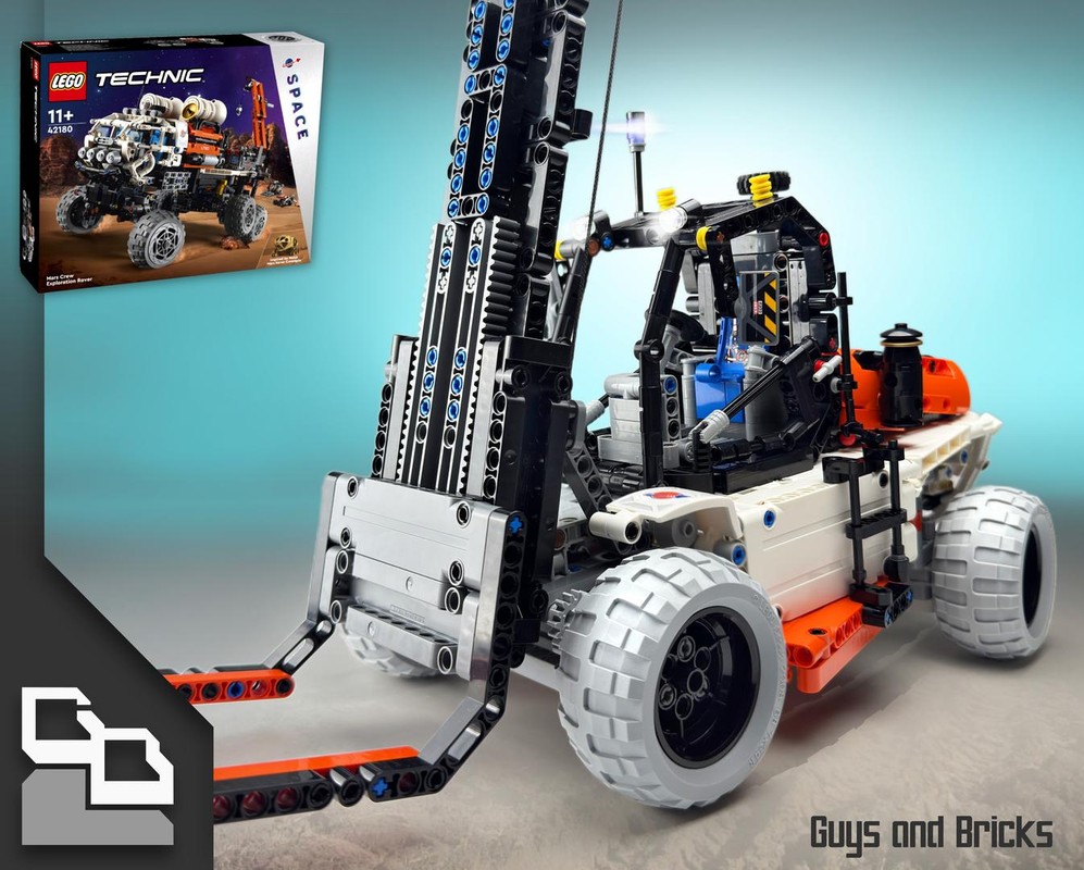 Lego Rough Terrain Forklift