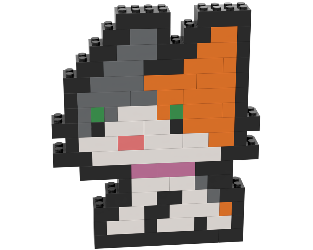 Lego cuddles the kitty