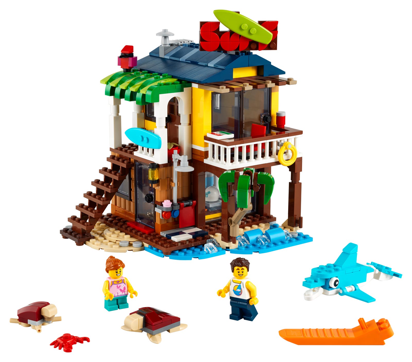 Lego Surfer Beach House