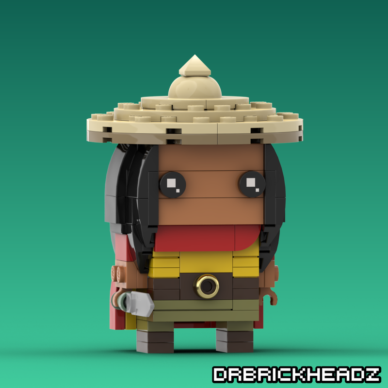 Lego Raya (Raya and the Last Dragon) Brickheadz