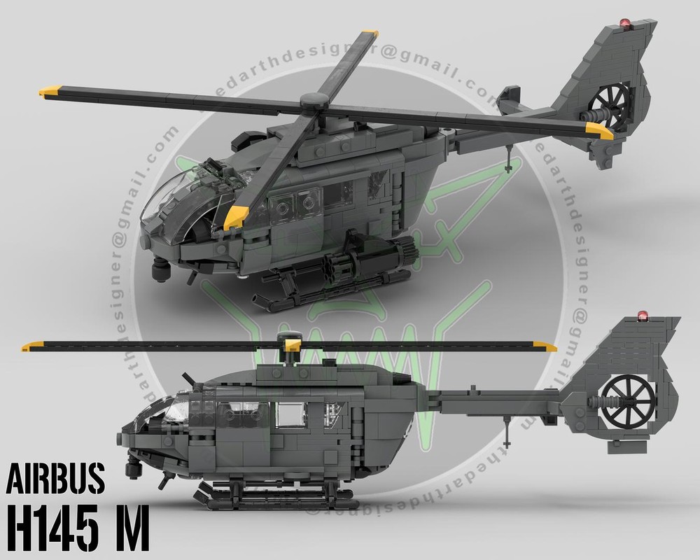 Lego Airbus H145 M / UH-72B - 1:35 Scale