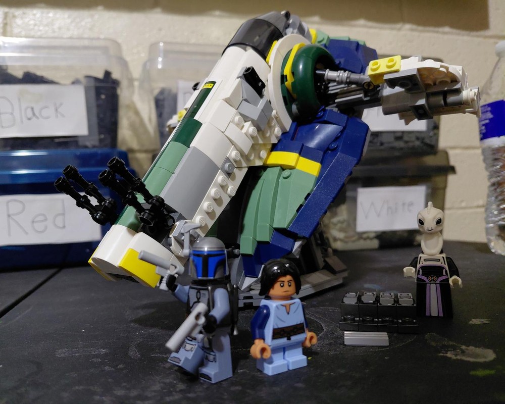 Lego 75433 Starship Modification