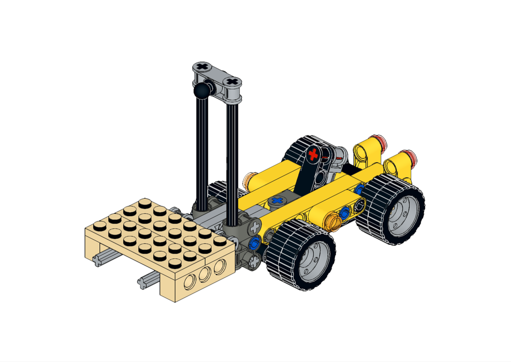 Lego Radio-Controlled forklift
