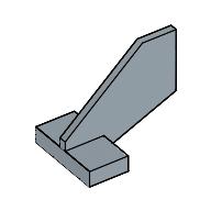 Lego Tail Shuttle - Small / Sand Blue