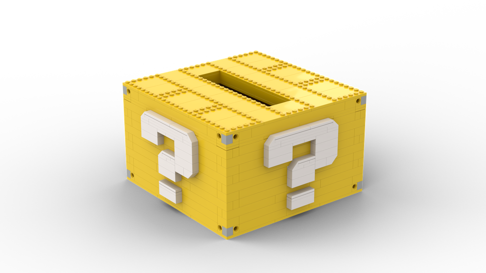 Lego Mario ？ Tissue box MOC