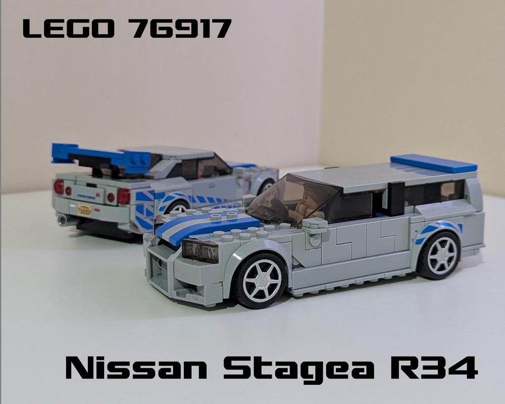 Lego 76917 Nissan Stagea R34