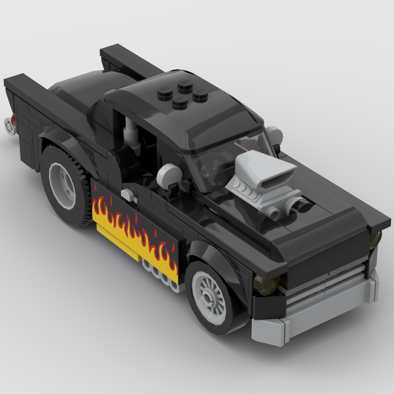 Lego "Hellfire" '57 Chevy drag racer