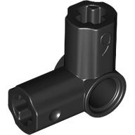 Lego Technic Axle and Pin Connector Angled #6 - 90° / Black