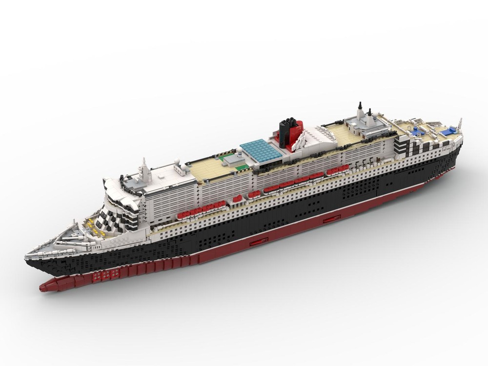Lego Queen Mary 2 (Building instructions only)