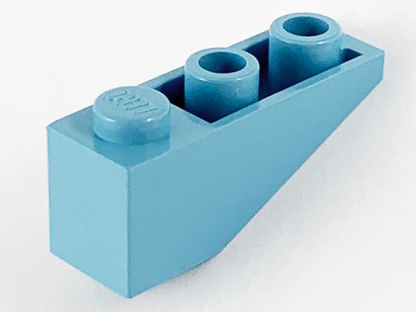 Lego Slope, Inverted 33 3 x 1 / Maersk Blue