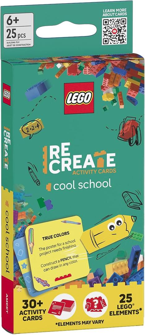 Lego ReCreate Activity Cards: Cool School