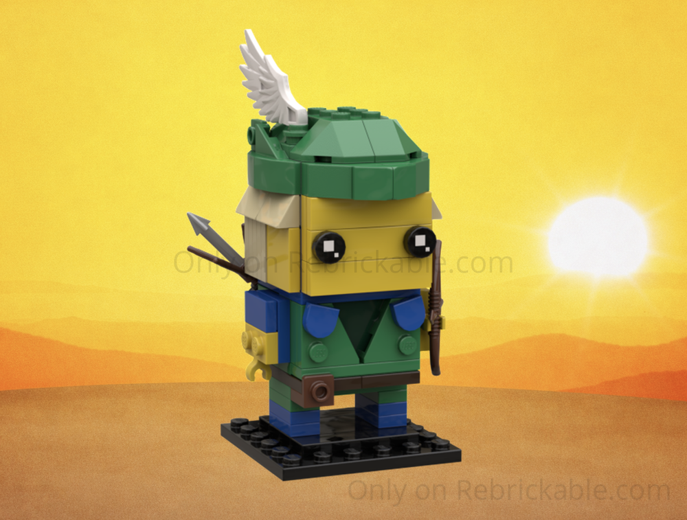 Lego Forestmen archer Brickheadz