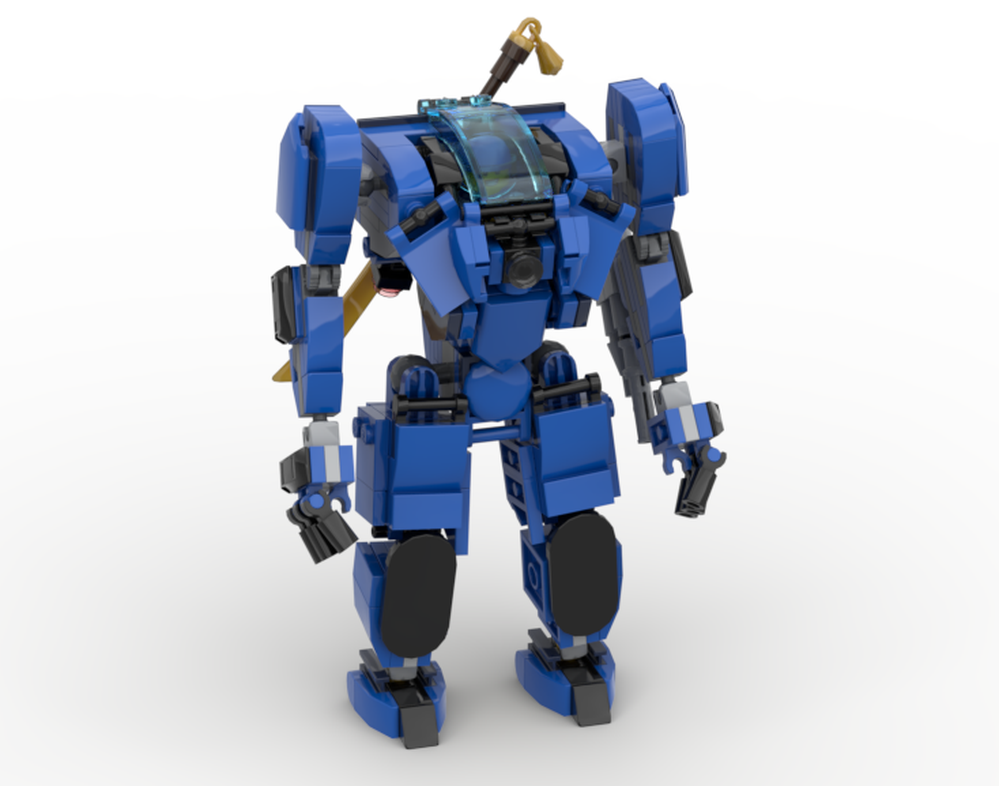 Lego Blue mech suit