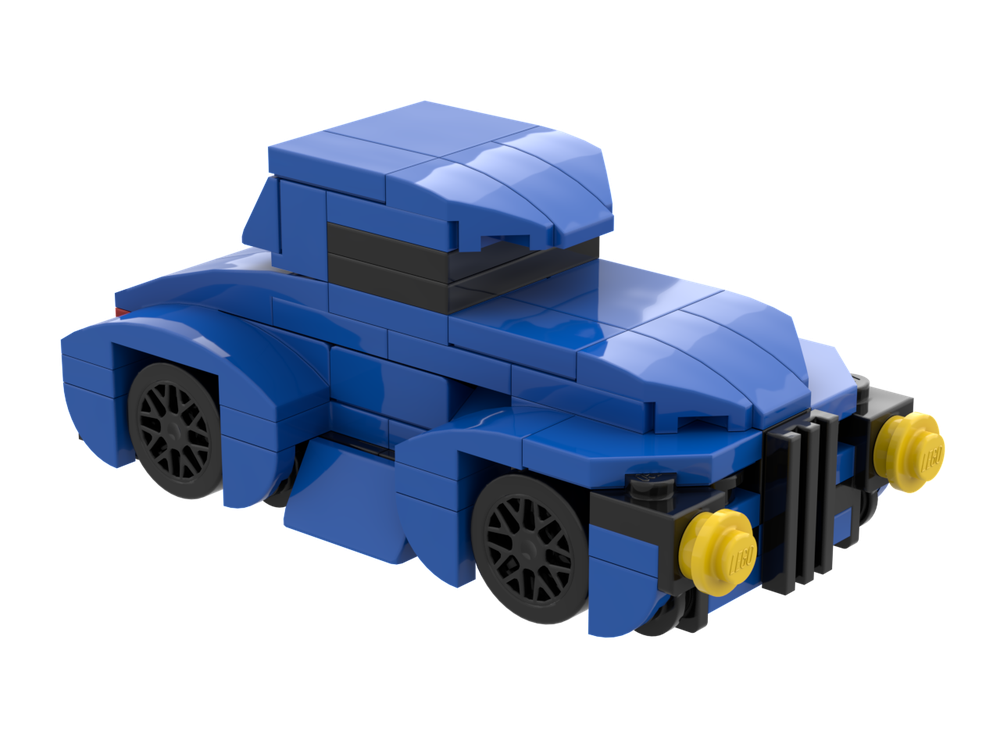 Lego 40's Custom Coupe and Trailer