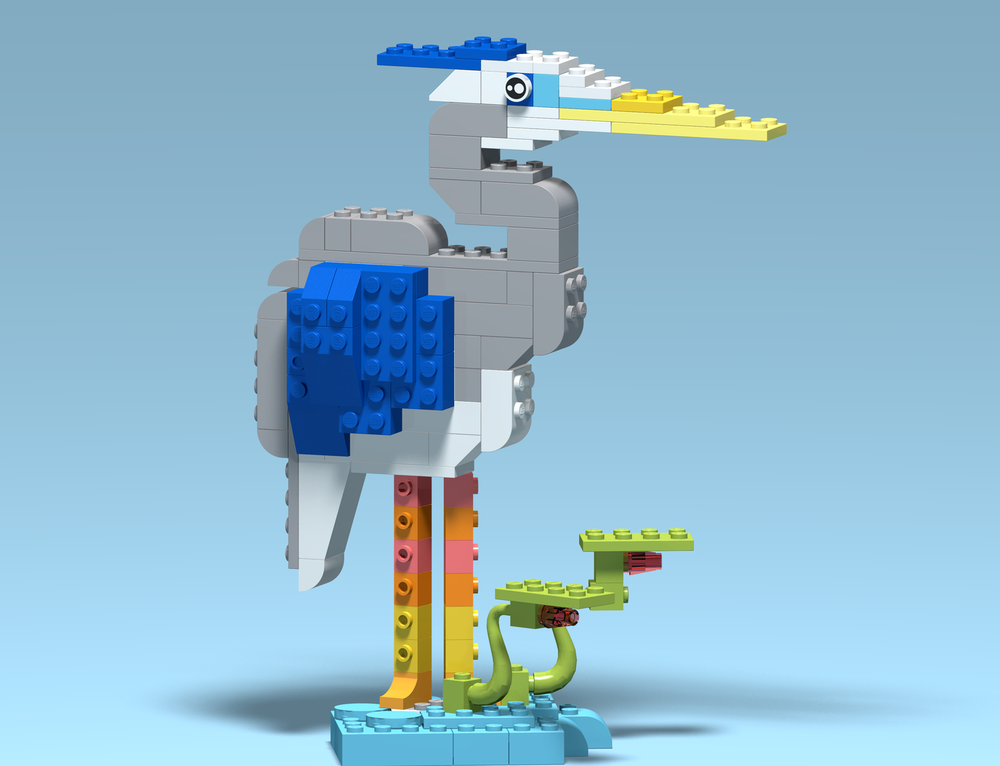 Lego 11037 Great Blue Heron