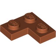 Lego Plate 2 x 2 Corner / Dark Orange