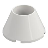 Lego Cone 4 x 4 x 2 Hollow No Studs / White