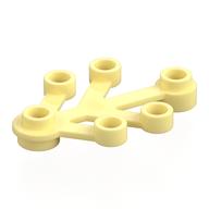 Lego Plant, Leaves 4 x 3 / Bright Light Yellow