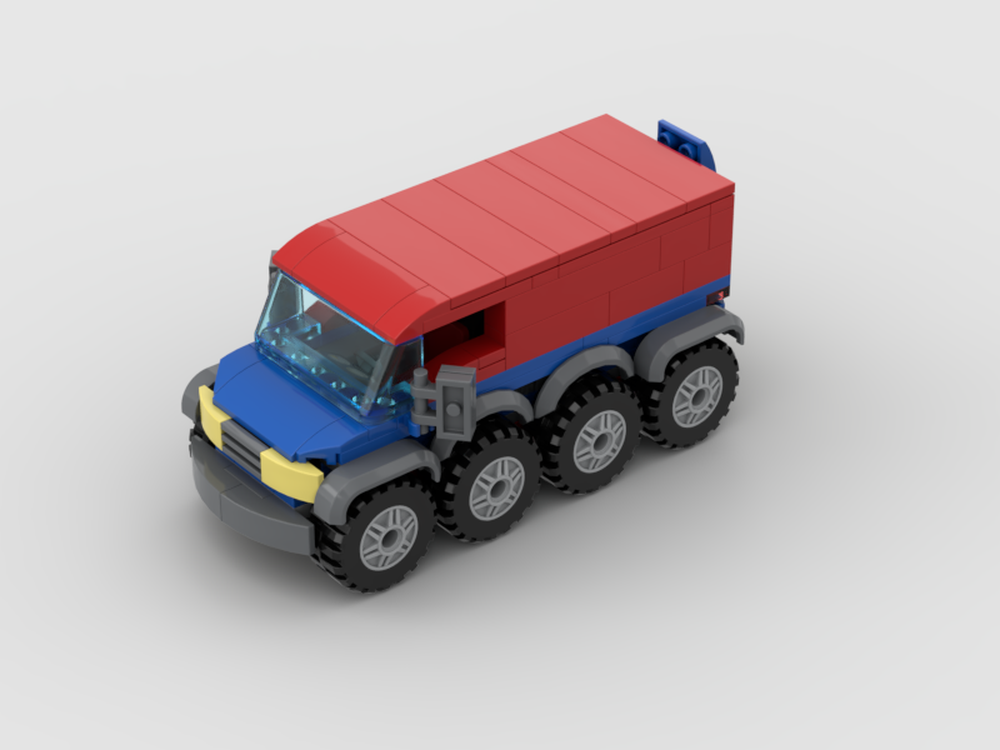 Lego 8x8 transporter